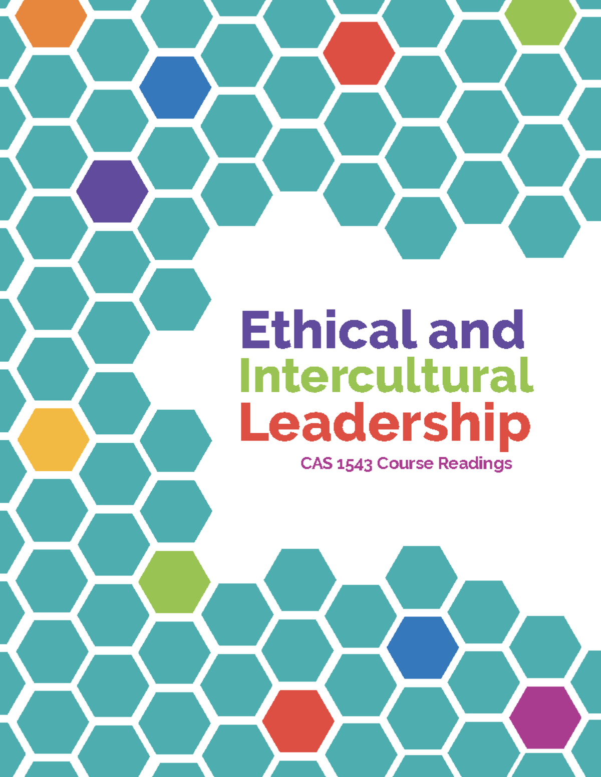 CAS 1543 Ethical and Intercultural Leadership